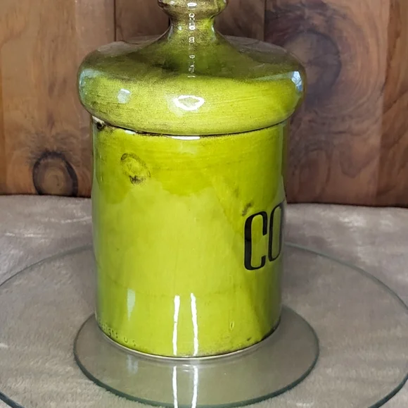 Mid Century Coffee Canister